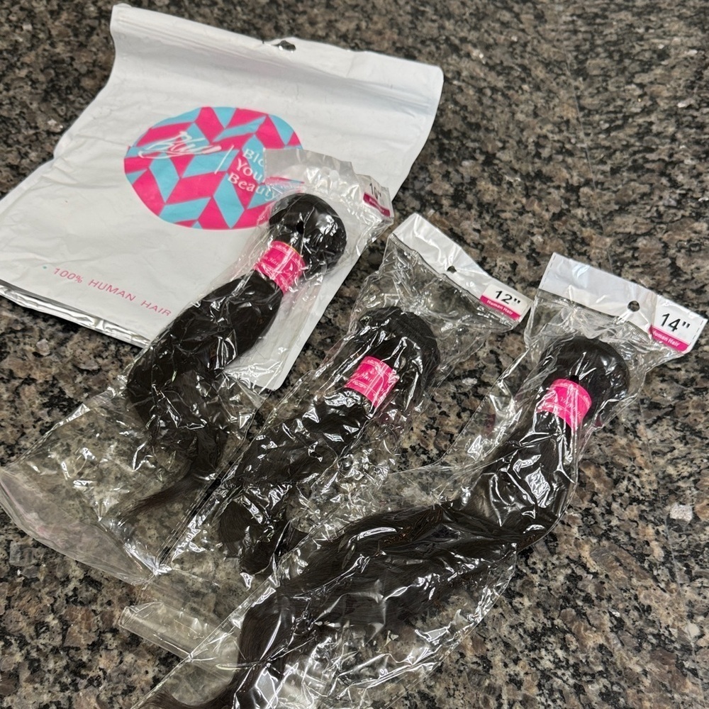 Lux Bly Hair Extensions - Black New